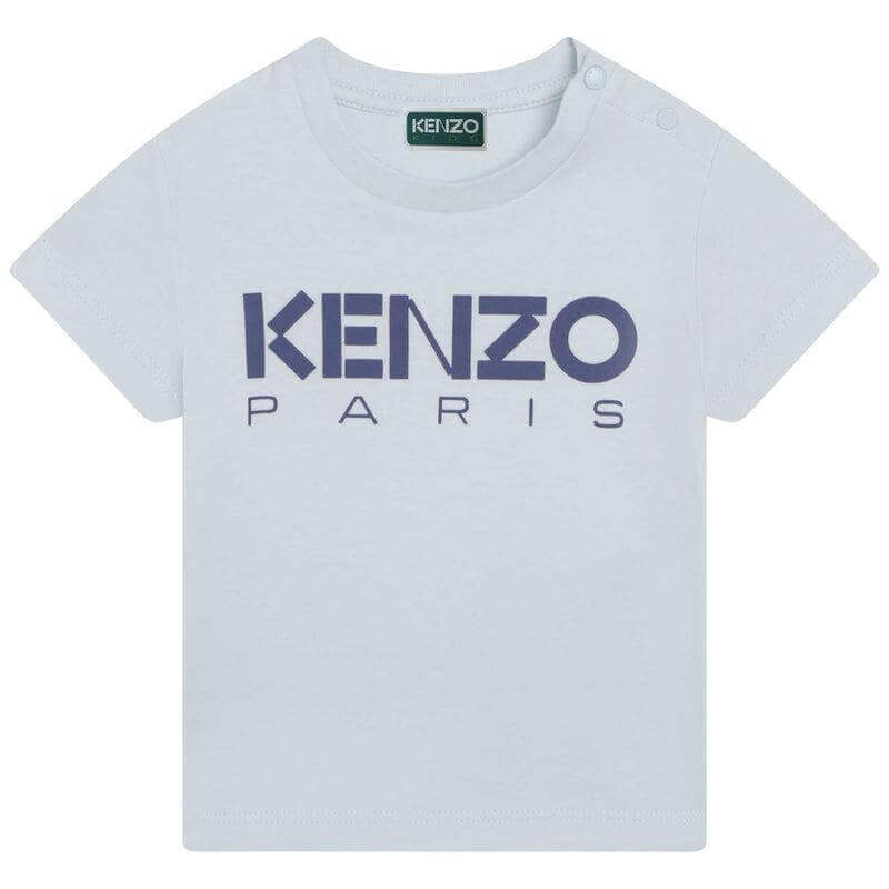 Kenzo Kids Baby Boys Cotton Logo T-Shirt Kenzo Kids Baby Boys Cotton Logo T-Shirt