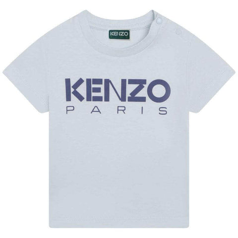 Kenzo Kids Baby Boys Cotton Logo T-Shirt Kenzo Kids Baby Boys Cotton Logo T-Shirt