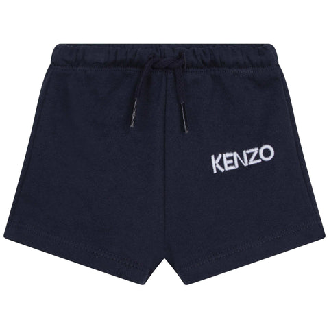 Kenzo Kids Baby Boys White And Blue Elephant Shorts Set Kenzo Kids Baby Boys White And Blue Elephant Shorts Set