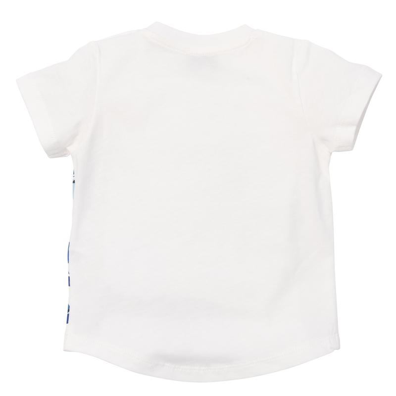 Kenzo Kids Baby Boys White Elephant T-Shirt Kenzo Kids Baby Boys White Elephant T-Shirt