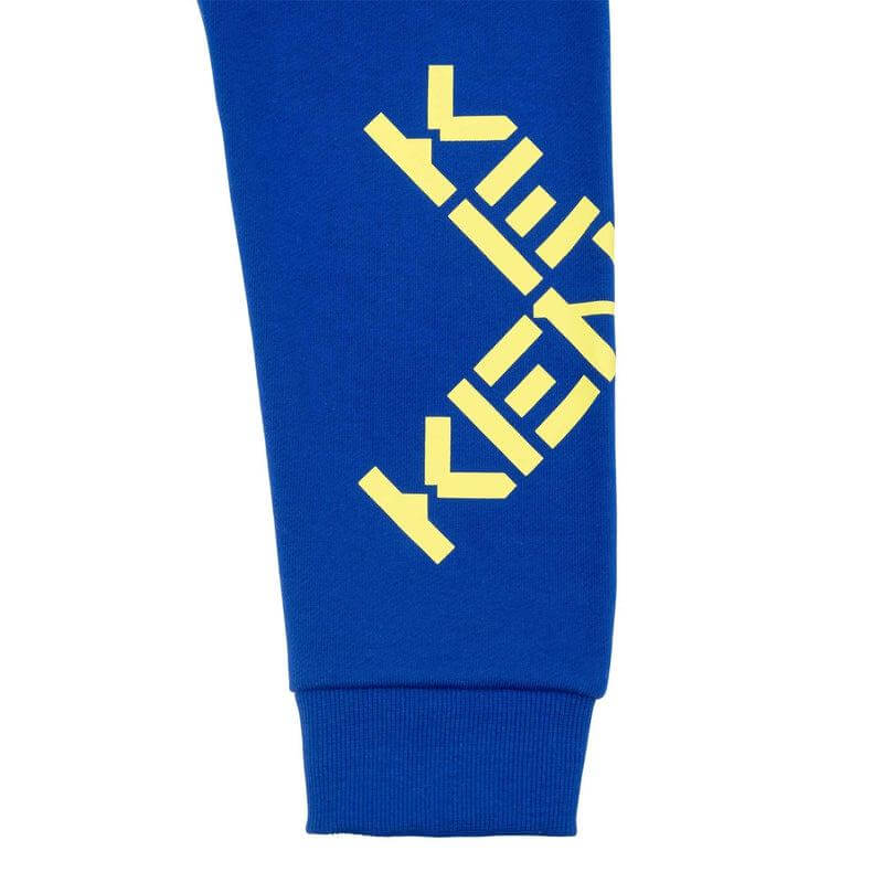 Kenzo Kids Boys Blue Joggers Kenzo Kids Boys Blue Joggers