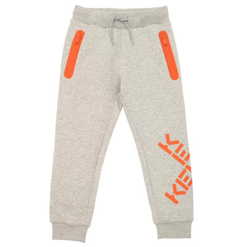 Kenzo Kids Boys Grey Joggers Kenzo Kids Boys Grey Joggers