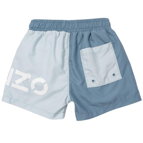 Kenzo Kids Boys Grey Swimming Shorts Kenzo Kids Boys Grey Swimming Shorts