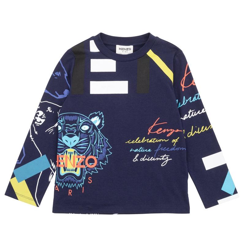 kenzo multi icon t shirt