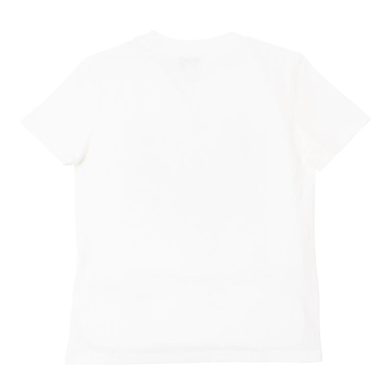 Kenzo Kids Boys White Elephant Print T-Shirt Kenzo Kids Boys White Elephant Print T-Shirt