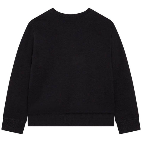 Lanvin Boys Black 3D Logo Sweatshirt Lanvin Boys Black 3D Logo Sweatshirt