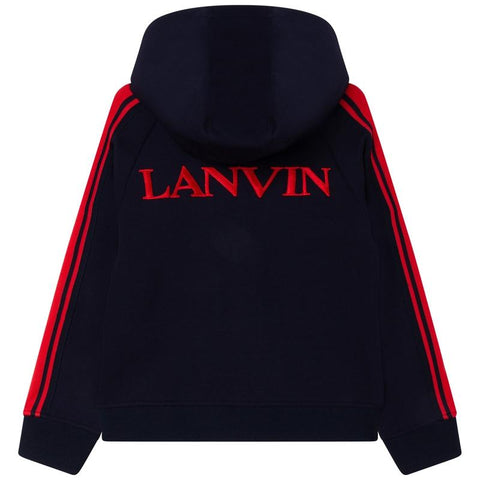 Lanvin Boys Black / Red Cardigan Lanvin Boys Black / Red Cardigan