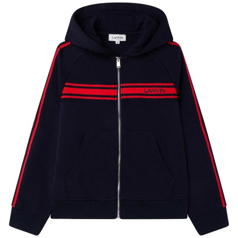 Lanvin Boys Black / Red Cardigan Lanvin Boys Black / Red Cardigan