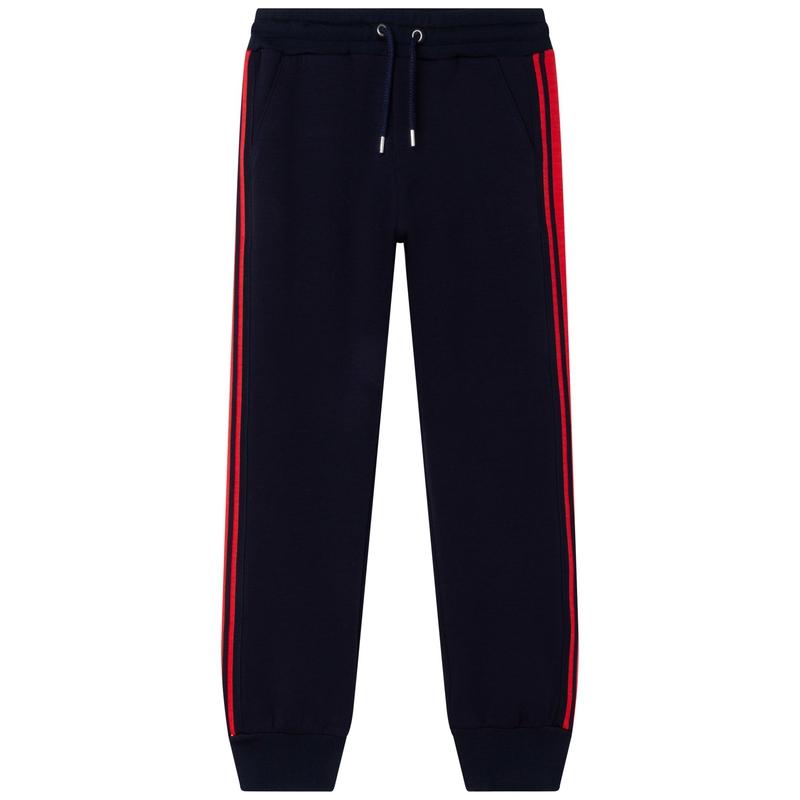 Lanvin Boys Black / Red Jogging Bottoms Lanvin Boys Black / Red Jogging Bottoms