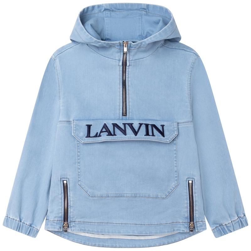 Lanvin Boys Blue Denim Jacket Lanvin Boys Blue Denim Jacket