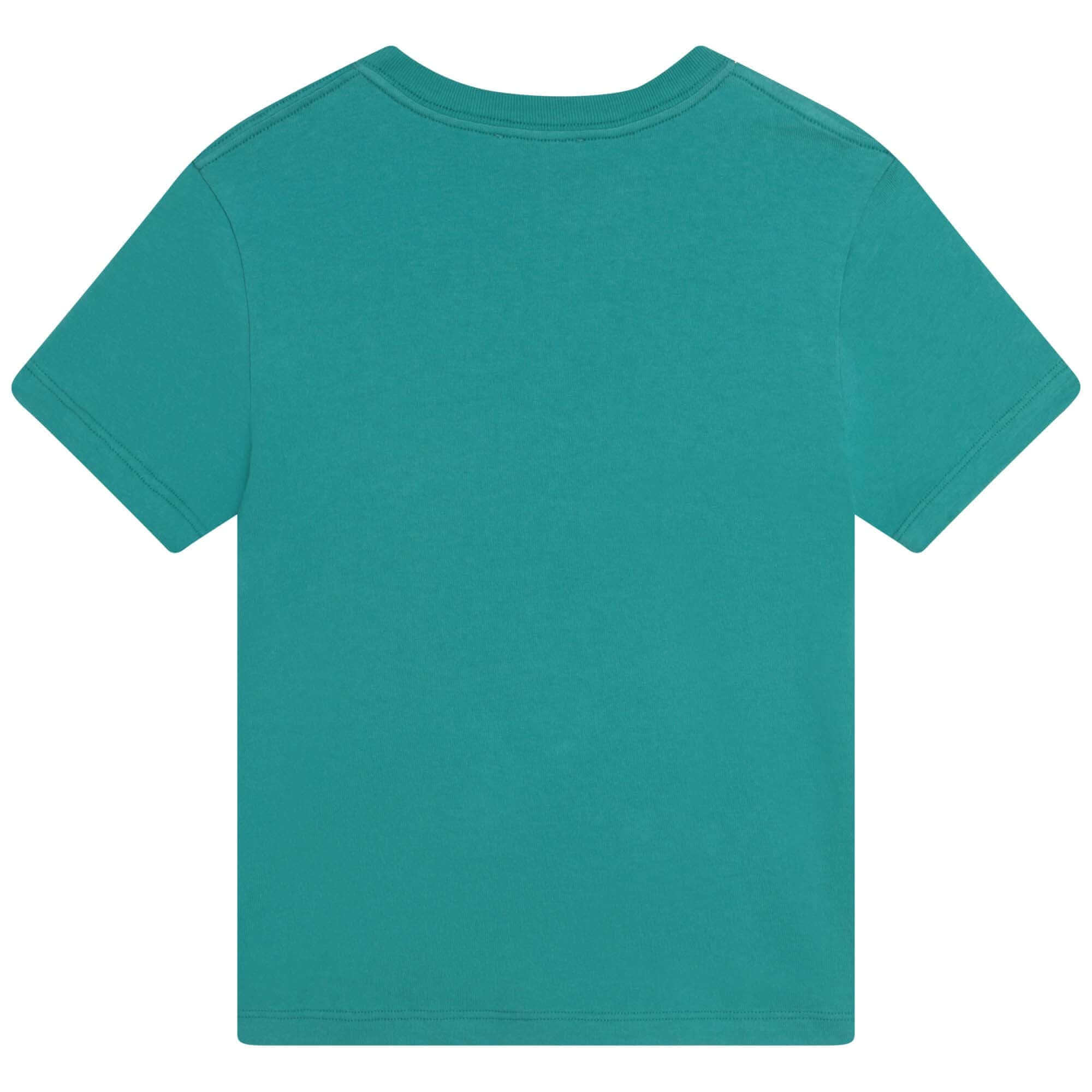 Lanvin Boys Turquoise Logo T-shirt Lanvin Boys Turquoise Logo T-shirt