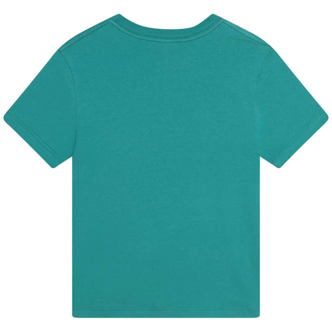 Lanvin Boys Turquoise Logo T-shirt Lanvin Boys Turquoise Logo T-shirt