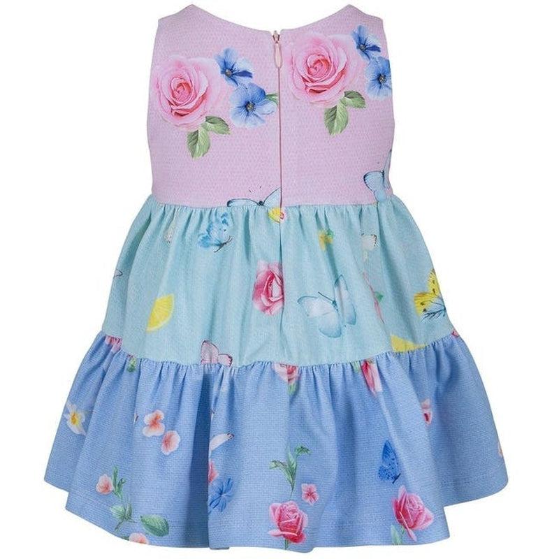 Lapin House Girls Multi Tiered Dress Lapin House Girls Multi Tiered Dress