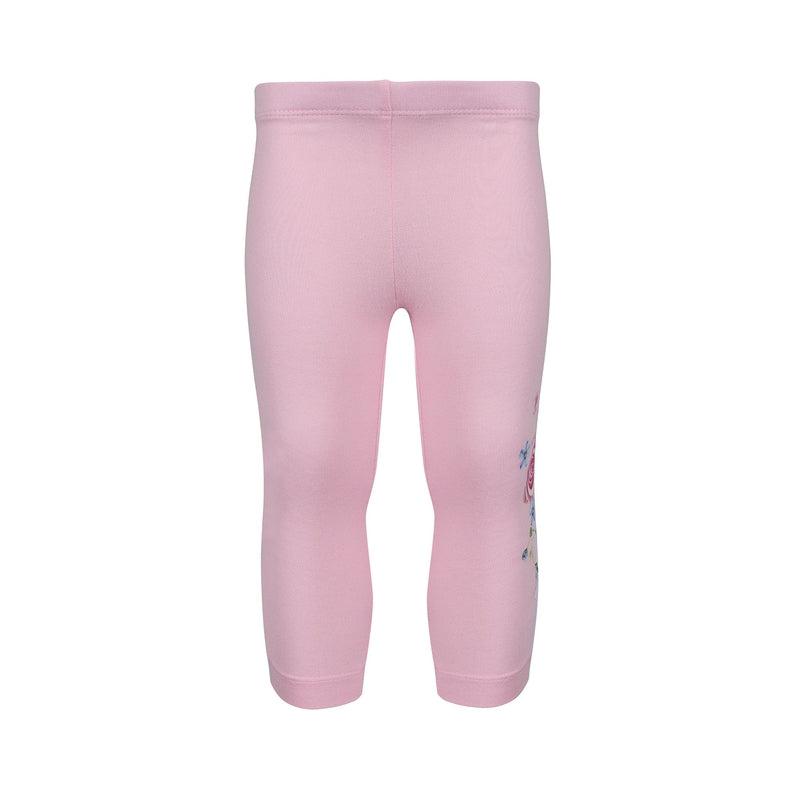 Lapin House Girls Pink Foral Hooded Top & Leggings Set Lapin House Girls Pink Foral Hooded Top & Leggings Set