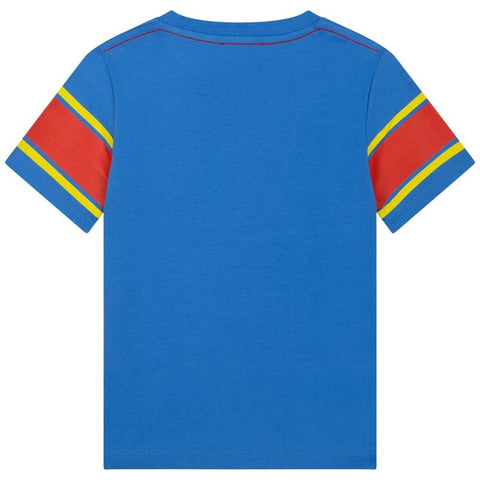 Marc Jacobs Boys Blue Logo T-Shirt Marc Jacobs Boys Blue Logo T-Shirt