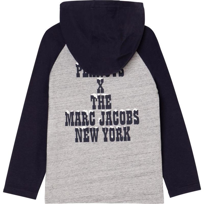 Marc Jacobs Boys Grey Peanuts Long Sleeve T-Shirt Marc Jacobs Boys Grey Peanuts Long Sleeve T-Shirt