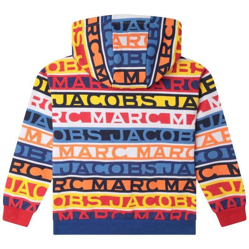 Marc Jacobs Boys Multicoloured Logo Hoodie Marc Jacobs Boys Multicoloured Logo Hoodie