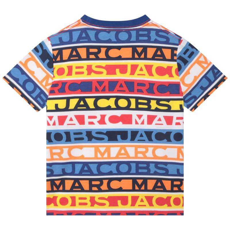 Marc Jacobs Boys Multicoloured Logo T-shirt Marc Jacobs Boys Multicoloured Logo T-shirt
