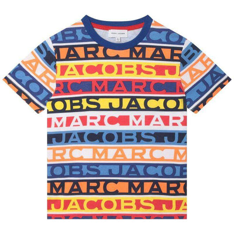 Marc Jacobs Boys Multicoloured Logo T-shirt Marc Jacobs Boys Multicoloured Logo T-shirt