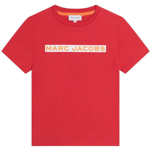 Marc Jacobs Boys Red Logo T-shirt Marc Jacobs Boys Red Logo T-shirt