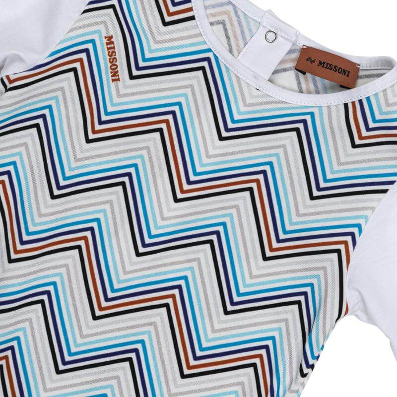 Missoni Kids Baby Boys Babygrow Set Missoni Kids Baby Boys Babygrow Set