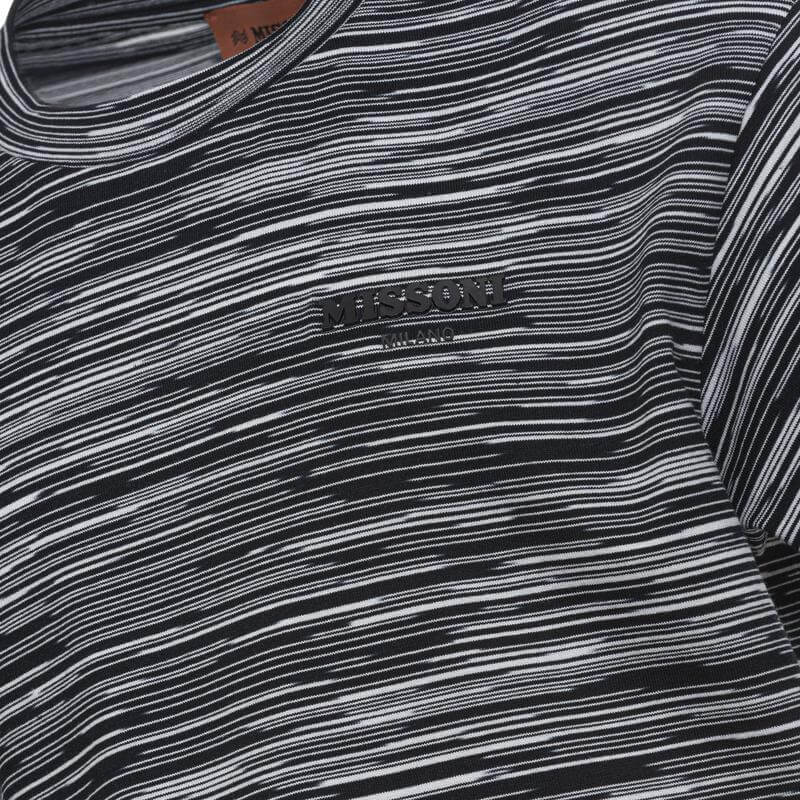 Missoni Kids Boys Black/White T-shirt Missoni Kids Boys Black/White T-shirt