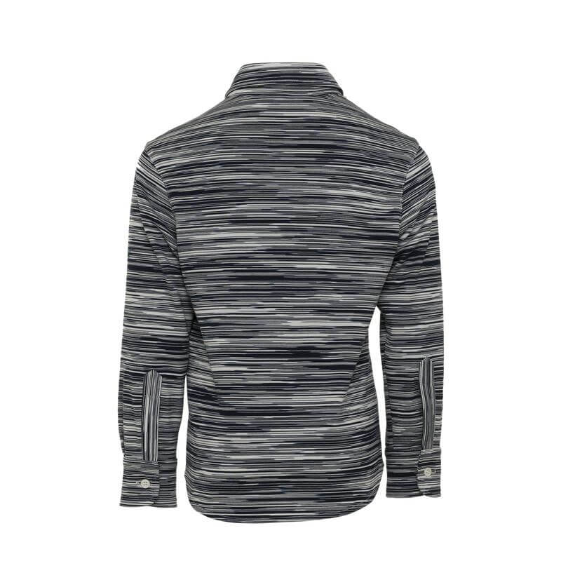 Missoni Kids Boys Navy Stripe Polo Shirt Missoni Kids Boys Navy Stripe Polo Shirt