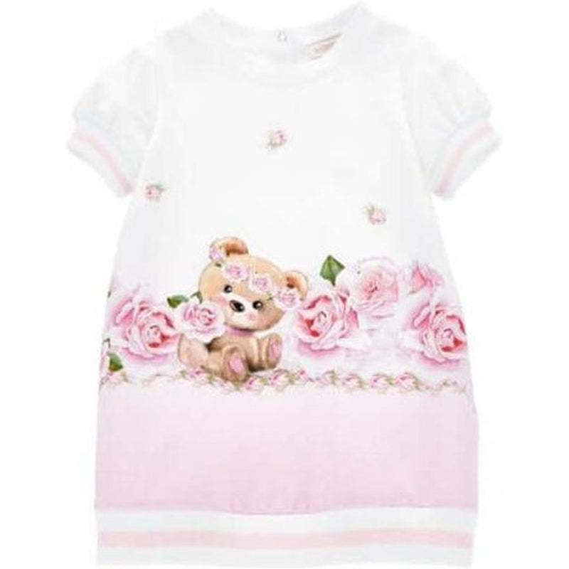 Monnalisa Baby Girls Bear Dress Monnalisa Baby Girls Bear Dress