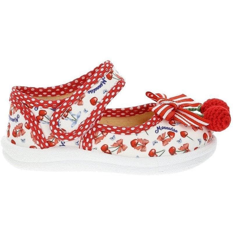 Monnalisa Baby Girls Cherry Shoes Monnalisa Baby Girls Cherry Shoes