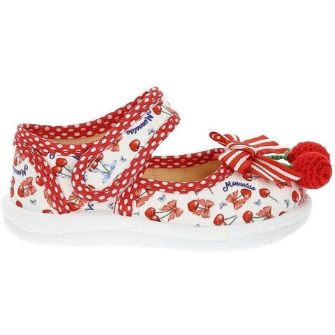 Monnalisa Baby Girls Cherry Shoes Monnalisa Baby Girls Cherry Shoes
