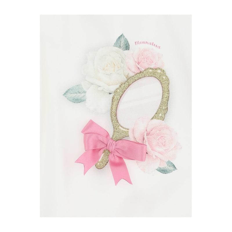 Monnalisa Baby Girls Cream Aristocat Tunic Monnalisa Baby Girls Cream Aristocat Tunic