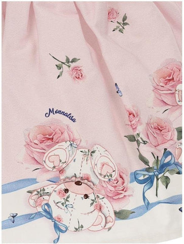 Monnalisa Baby Girls Pink Teddy Skirt Monnalisa Baby Girls Pink Teddy Skirt