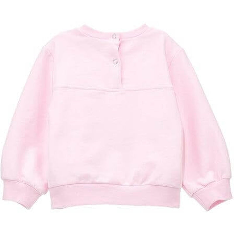 Monnalisa Baby Girls Pink Tulip Sweater Monnalisa Baby Girls Pink Tulip Sweater