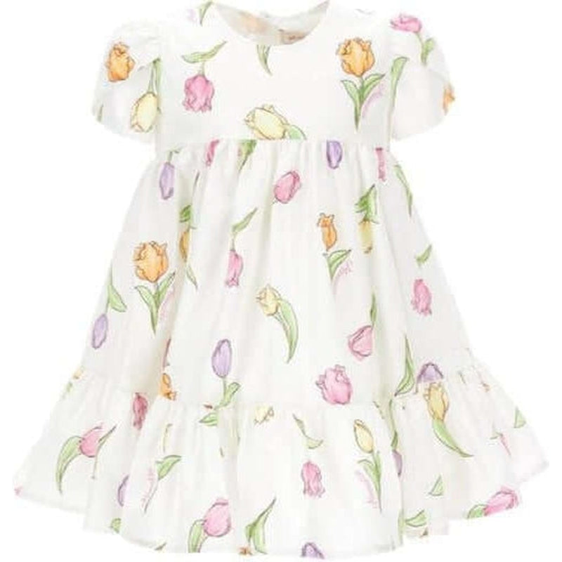 Girls white best sale easter dress