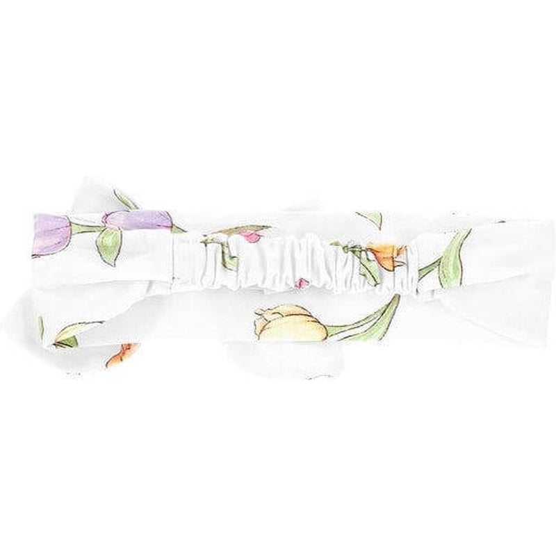 Monnalisa Baby Girls White Tulip Headband Monnalisa Baby Girls White Tulip Headband