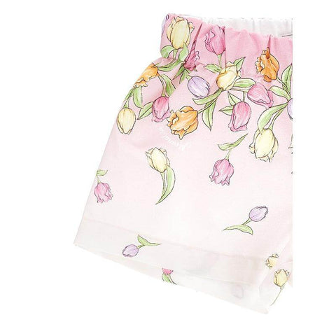 Monnalisa Girls Flower Print Shorts Monnalisa Girls Flower Print Shorts