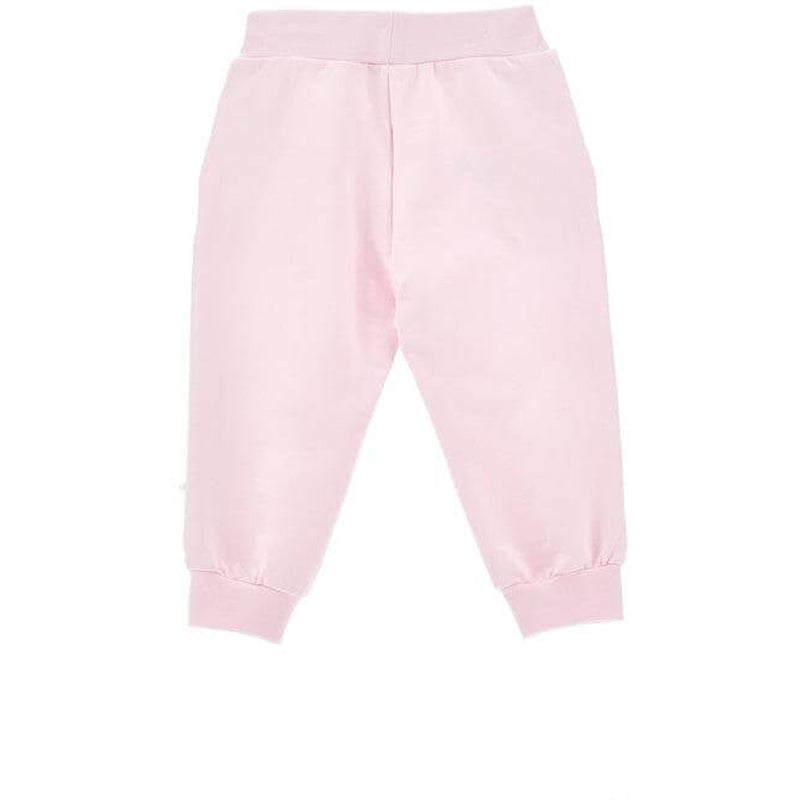 Monnalisa Girls Pink Flower Joggers Monnalisa Girls Pink Flower Joggers