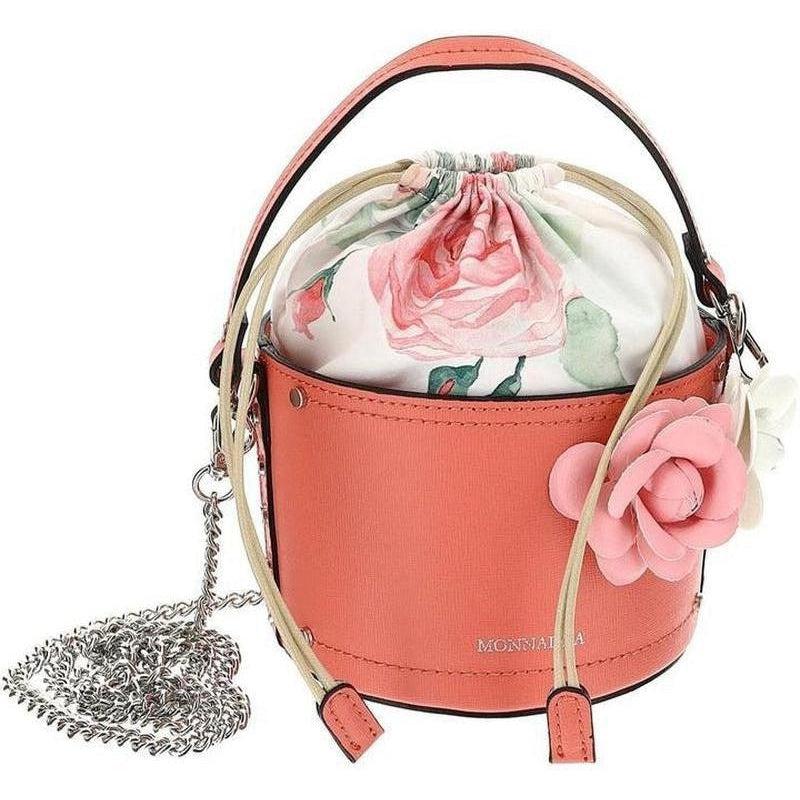 Monnalisa Girls Pink Rose Bag Monnalisa Girls Pink Rose Bag