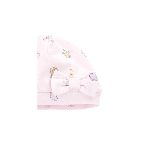 Monnalisa Girls Pink Tulip Babygrow Set Monnalisa Girls Pink Tulip Babygrow Set