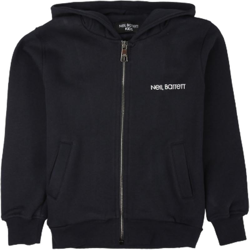 Neil Barrett Boys Blue Zip Up Hoodie Neil Barrett Boys Blue Zip Up Hoodie