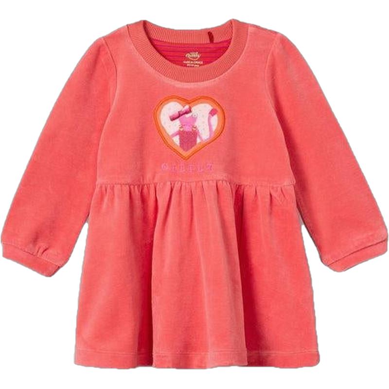 Oilily Baby Girls Pink Djazz Sweat Dress Oilily Baby Girls Pink Djazz Sweat Dress