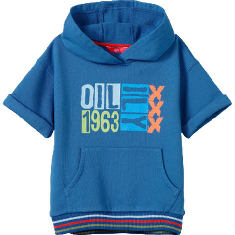 Oilily Boys Blue Hort Hooded Sweater Oilily Boys Blue Hort Hooded Sweater