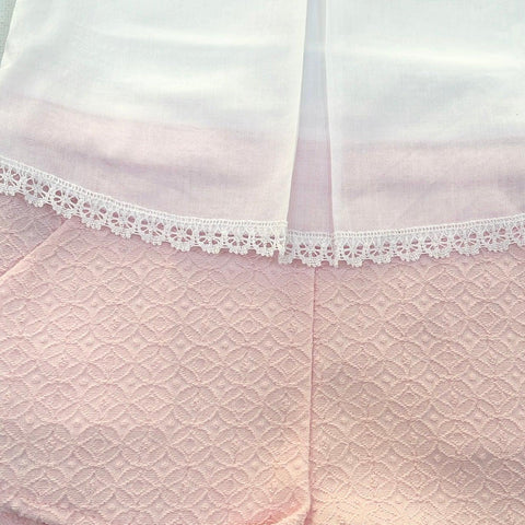 Paz Rodriguez Baby Girls Pink Playsuit Paz Rodriguez Baby Girls Pink Playsuit