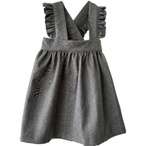 Phi Clothing Girls Grey Pinafore Phi Clothing Girls Grey Pinafore