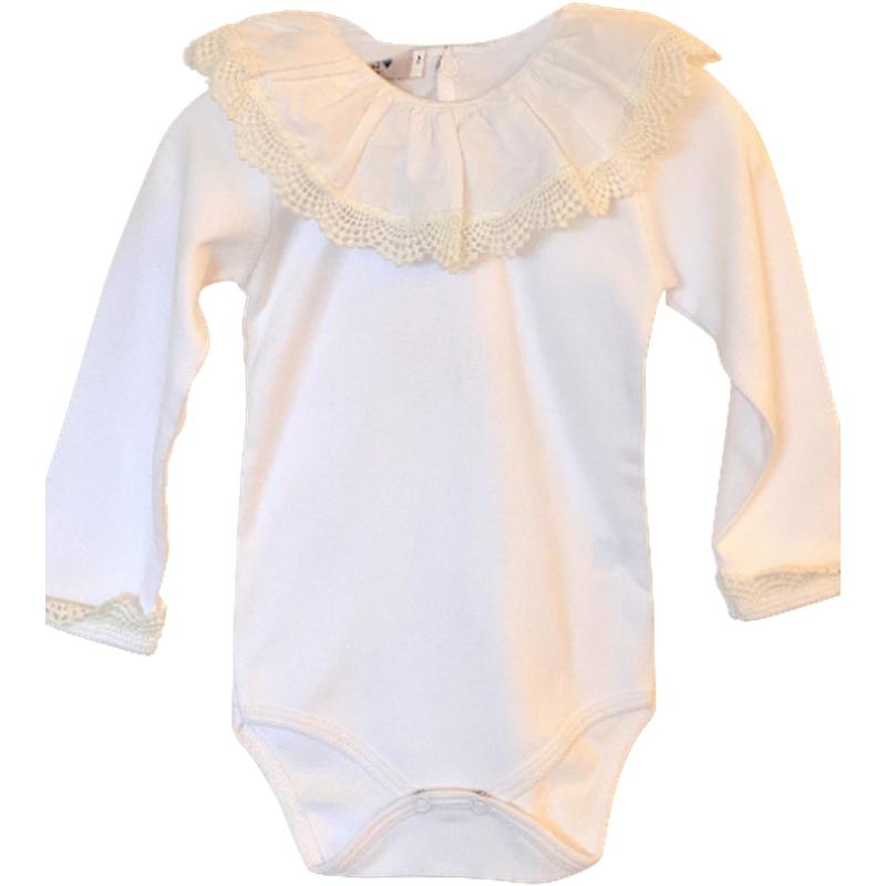 Phi Clothing Girls Ivory Lace Bodysuit Phi Clothing Girls Ivory Lace Bodysuit
