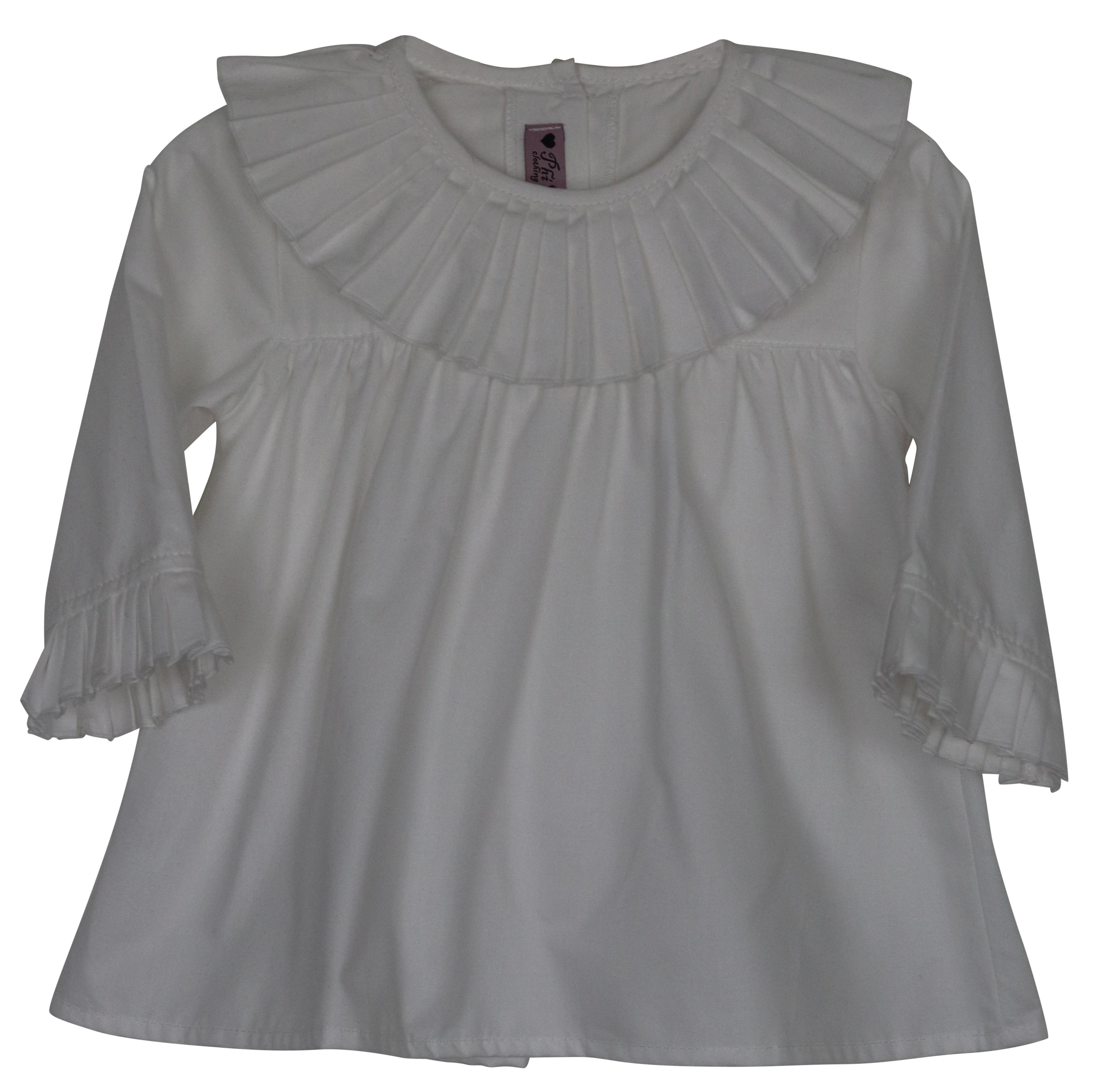 Phi Clothing White Frill Blouse Phi Clothing White Frill Blouse