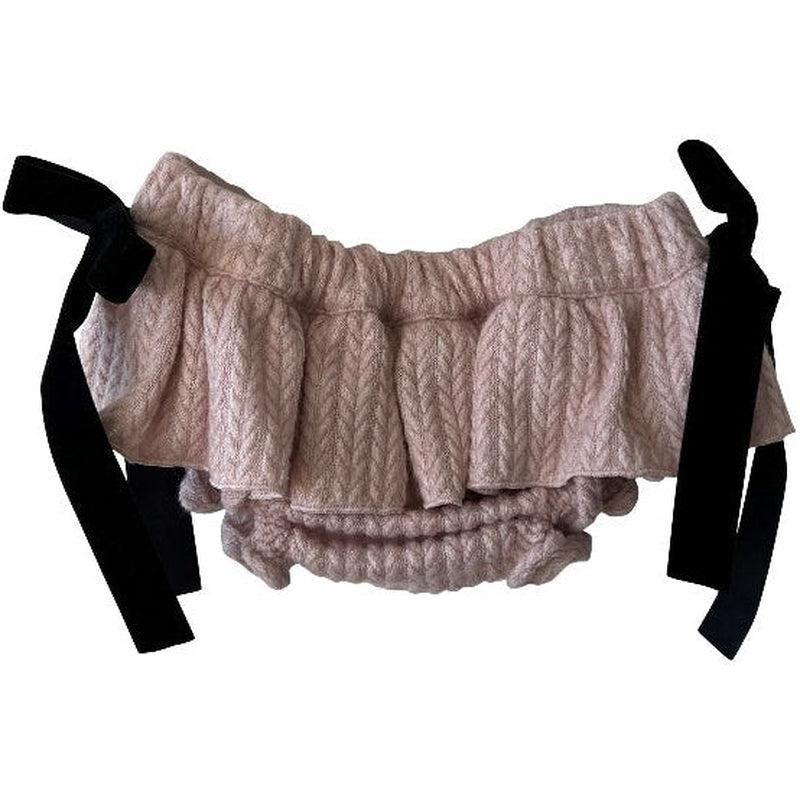Phi Clothing Girls Pink Knitted Bloomers Phi Clothing Girls Pink Knitted Bloomers
