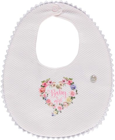Piccola Speranza Baby Girls Bib Piccola Speranza Baby Girls Bib