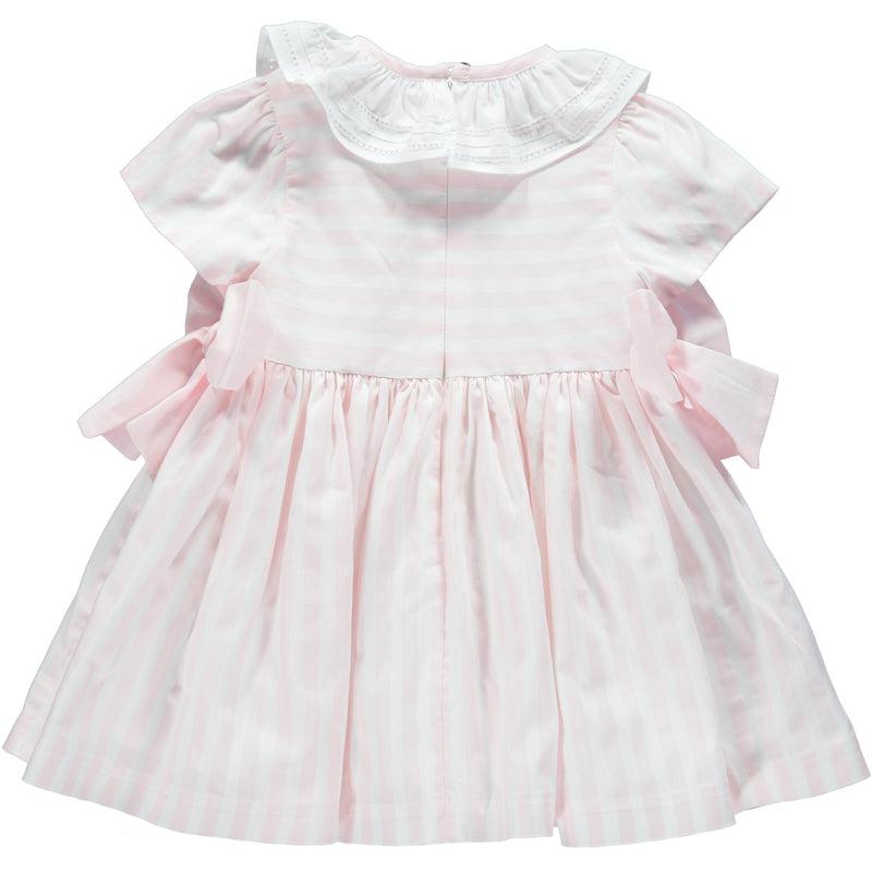 Piccola Speranza Baby Girls Candy Stripe Bow Dress Piccola Speranza Baby Girls Candy Stripe Bow Dress