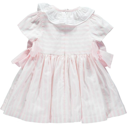 Piccola Speranza Baby Girls Candy Stripe Bow Dress Piccola Speranza Baby Girls Candy Stripe Bow Dress